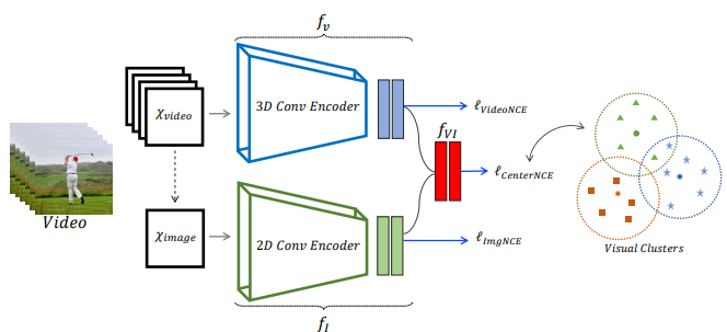 Vi2CLR: Video and Image for Visual Contrastive Learning of Representation